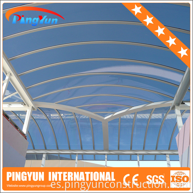 polycarbonate sheet for warehouse